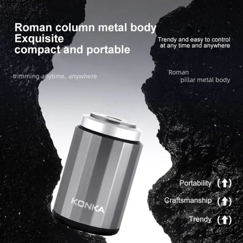 Mini Portable Waterproof Electric Shavers Type-C Rechargable