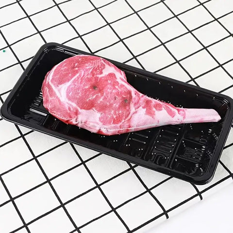 Pet chewable steak toys